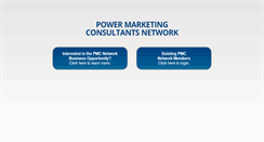 Desktop Screenshot of powermarketingconsultants.com